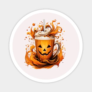 Pumpkin Spice Latte Magnet